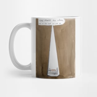 Died alone Mug